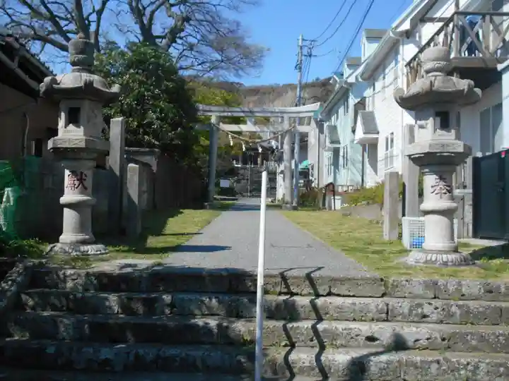森山社(森山神社)の鳥居