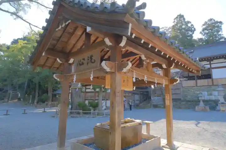 伊太祁曽神社の手水舎
