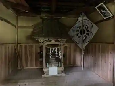 十二所大明神の本殿・本堂