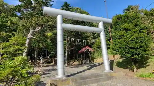 豊富八幡神社の鳥居