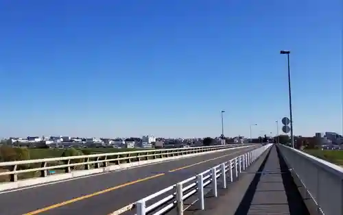 鵜森稲荷神社の周辺