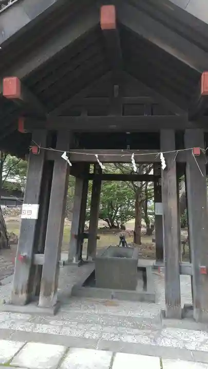 札幌護國神社の手水舎