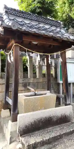 髙宮神社の手水