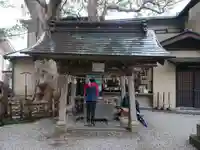 御霊神社の手水舎
