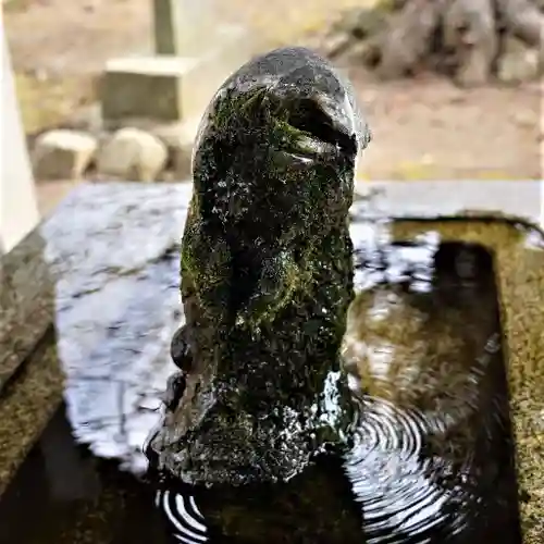 神炊館神社 ⁂奥州須賀川総鎮守⁂の手水舎