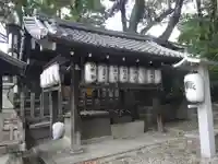 岡崎神社の手水舎