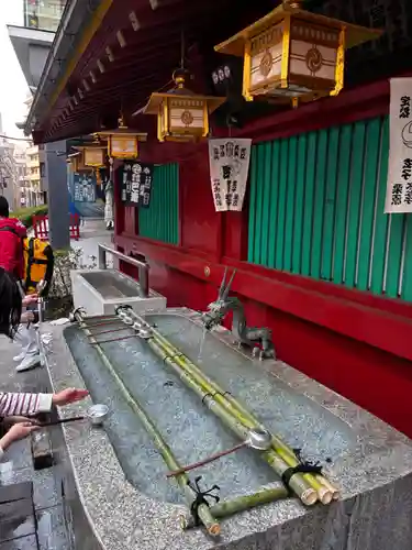 神田神社（神田明神）の手水舎