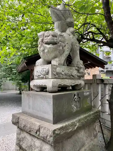 元三島神社の狛犬