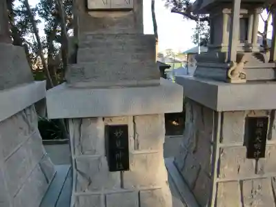 山野浅間神社の末社・摂社