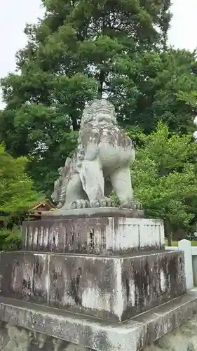 武田神社の狛犬