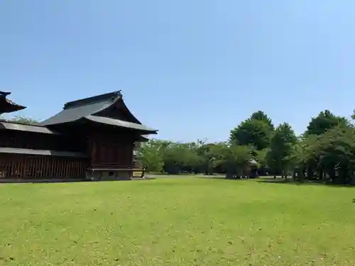 天神社の庭園