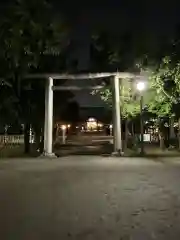 溝旗神社（肇國神社）の鳥居