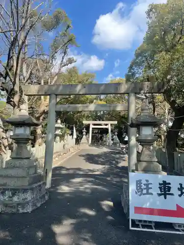 七所神社の鳥居