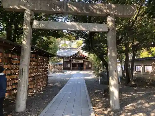 田縣神社の鳥居