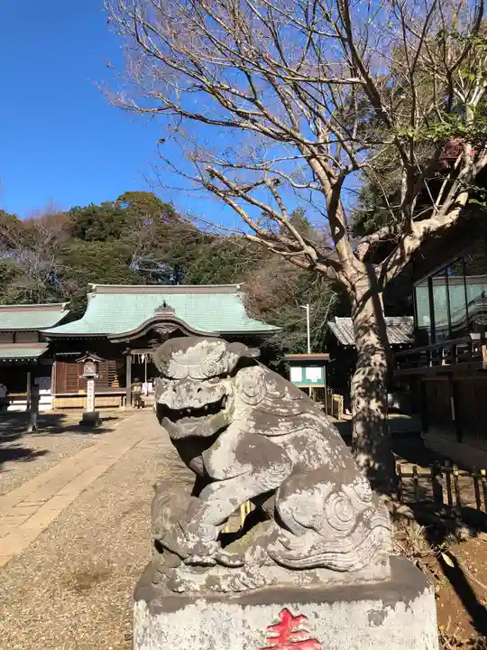 畑子安神社の狛犬