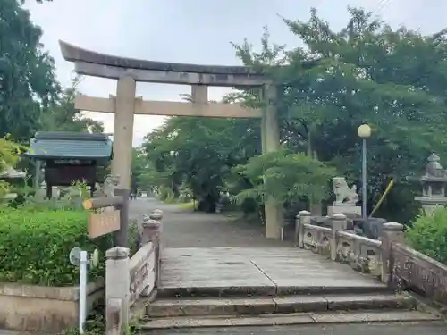 大宝神社の鳥居