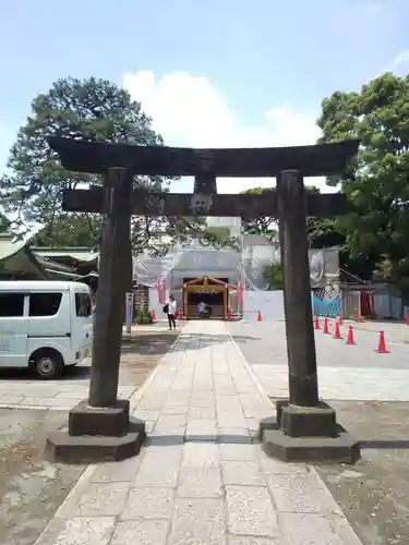 品川神社の鳥居