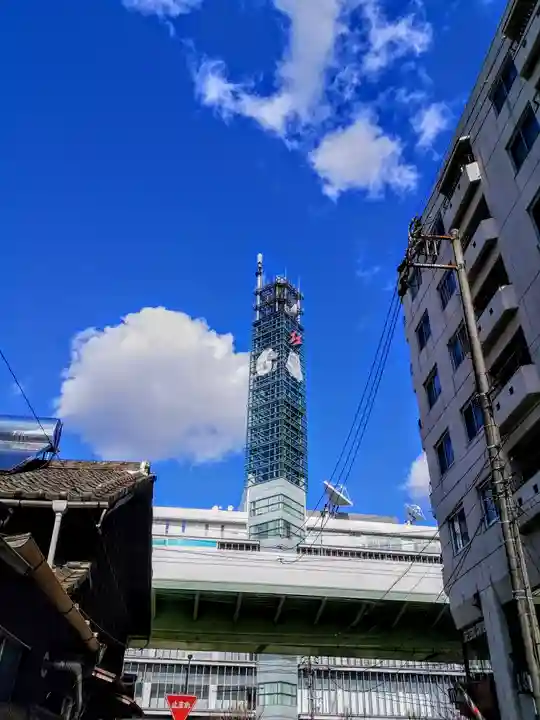 神明社(伊勢山神明社)の周辺
