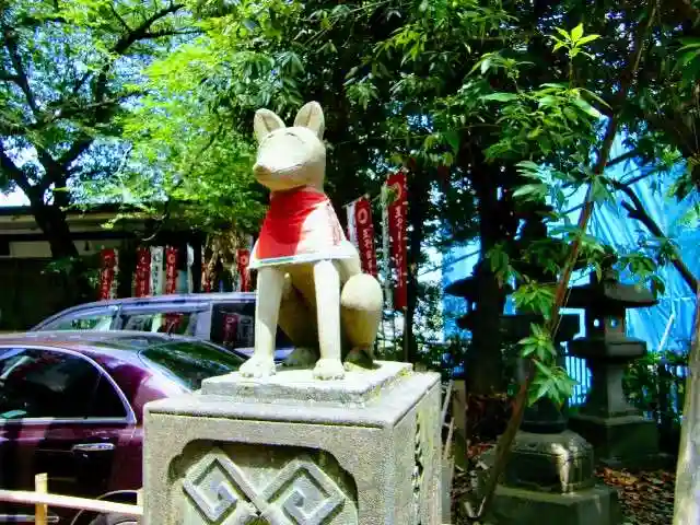 王子稲荷神社の狛犬