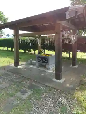 士幌神社の手水舎