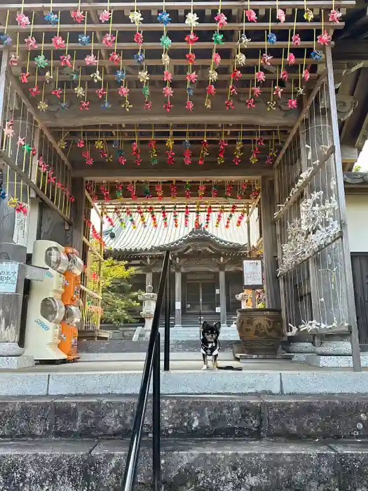 大室山龍渓院の山門