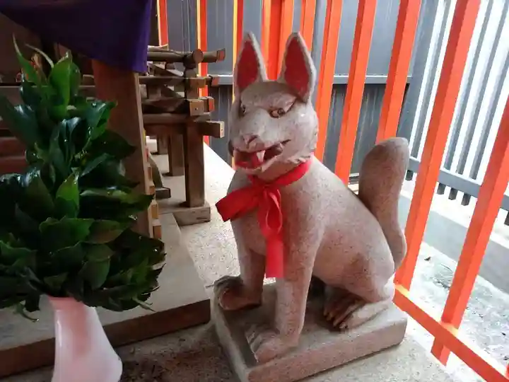金綱稲荷神社の狛犬