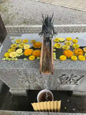 川越八幡宮の手水舎