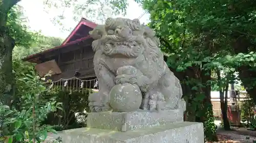 黒磯神社の狛犬