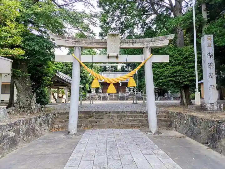 深溝神社の鳥居