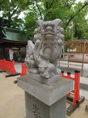 上野総社神社の狛犬