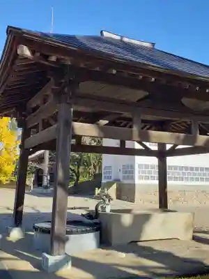 勝興寺の手水舎