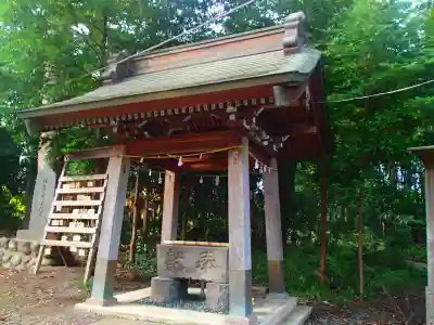 松山神社の手水舎