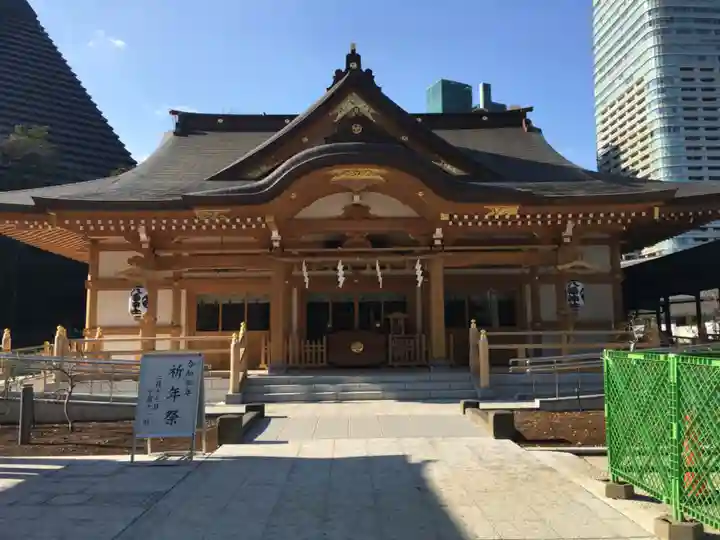 西久保八幡神社の本殿・本堂