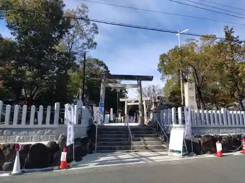 猪子石神明社の鳥居