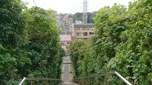 日吉神社の景色