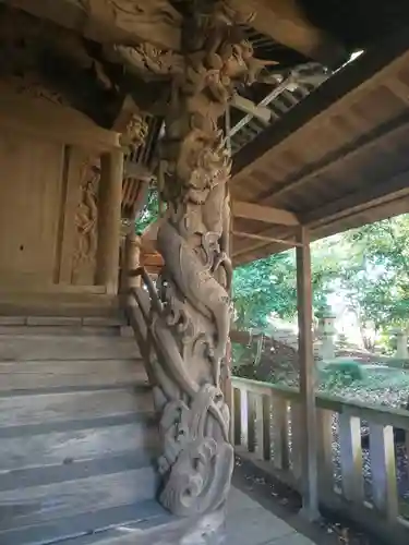 富塚鳥見神社の芸術