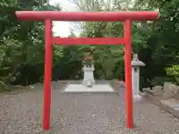 乙川龍神めのうづ社の鳥居