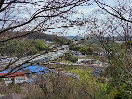 櫨谷・秋葉神社の景色