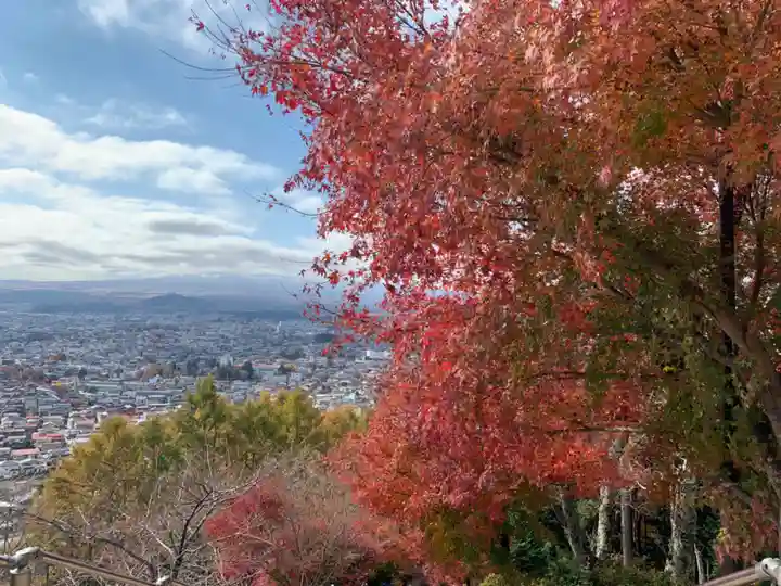 新倉富士浅間神社の自然