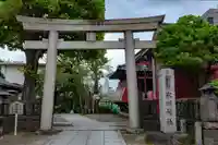 麻布氷川神社の鳥居