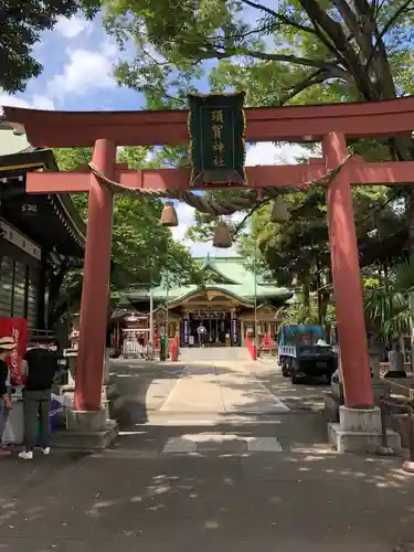 須賀神社の鳥居