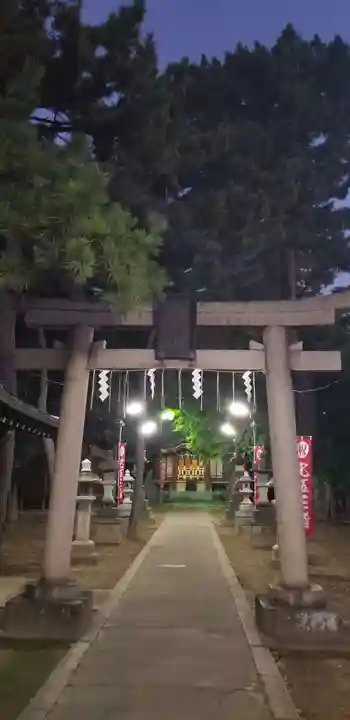柴又八幡神社の鳥居