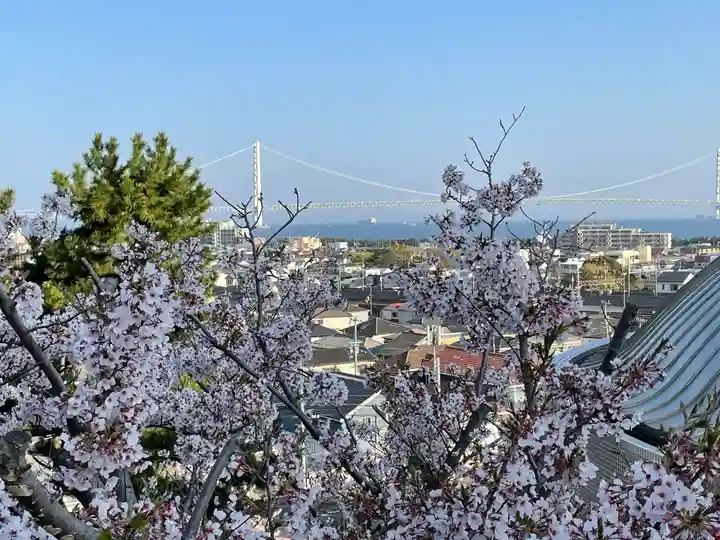 柿本神社の景色