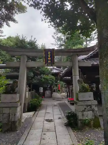 白雲神社の鳥居