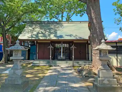 蘇我比咩神社の本殿