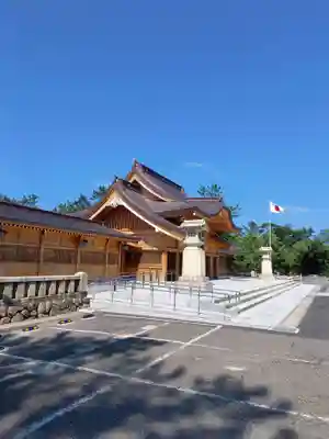 新潟縣護國神社の本殿・本堂