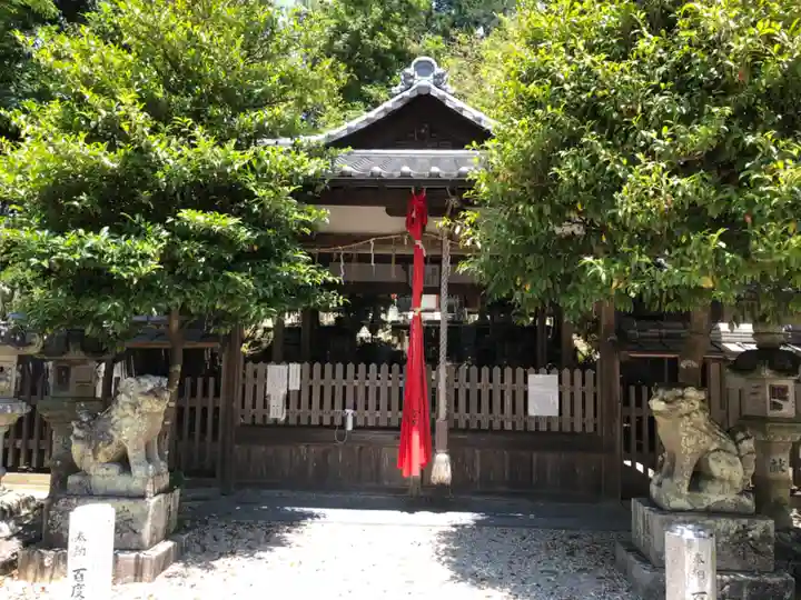 添御縣坐神社の本殿・本堂