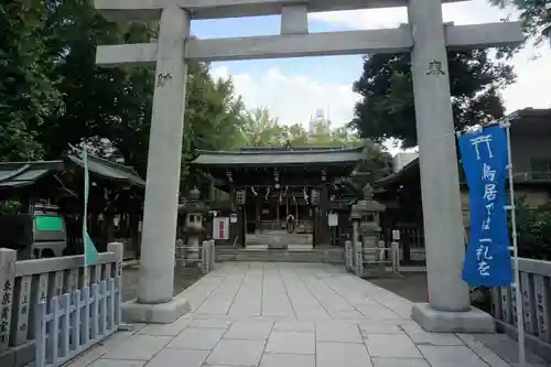 下谷神社の鳥居