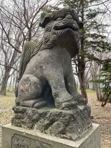 西当別神社の狛犬