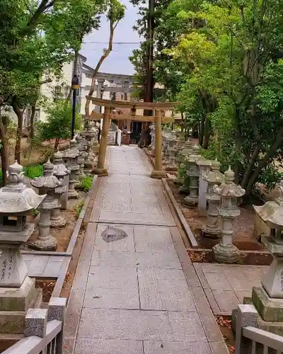 伊和志津神社の鳥居